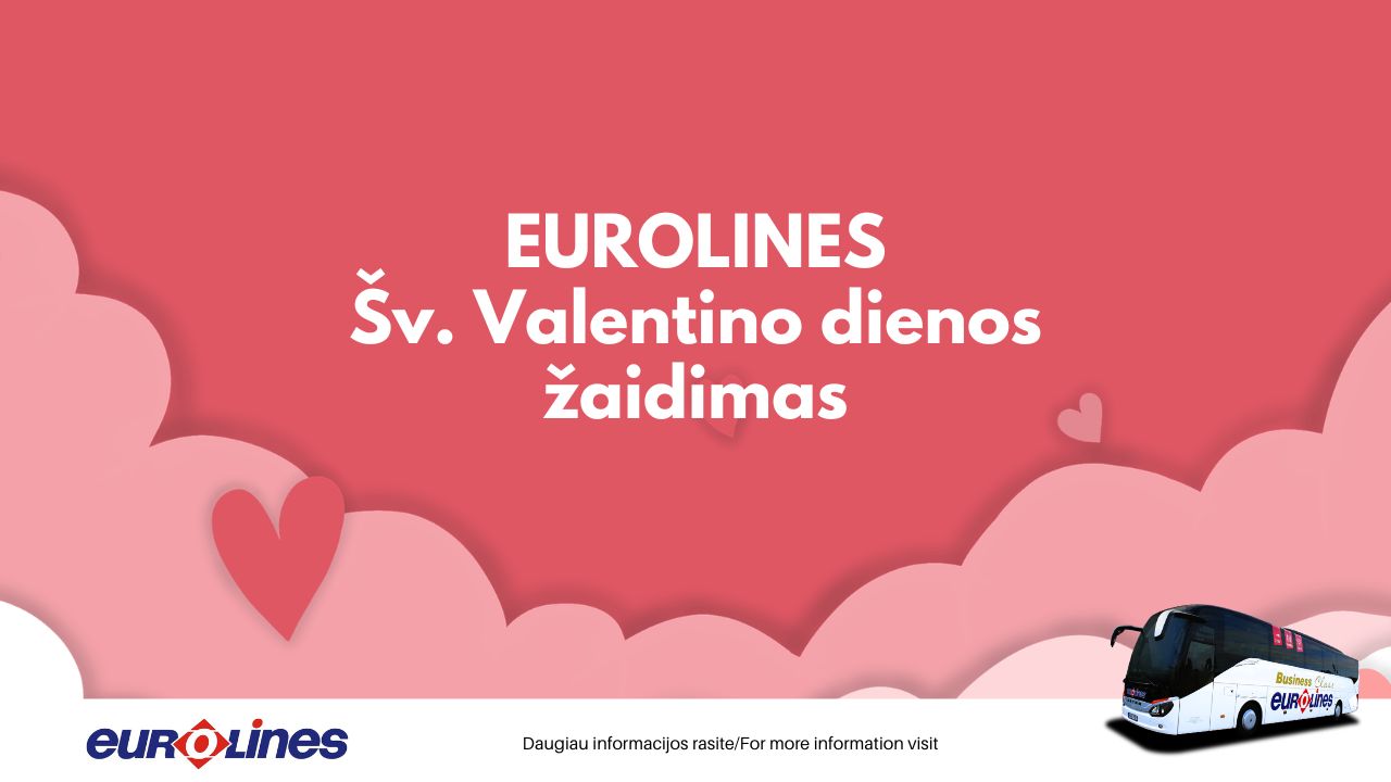 EUROLINES Šv. Valentino dienos žaidimas