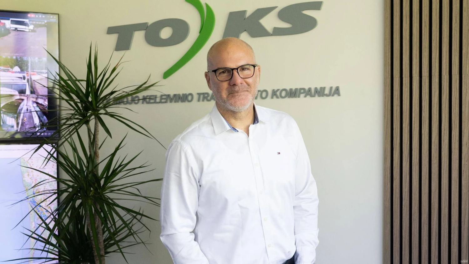 Giladas Daganas, Izraelio keleivinio transporto kompanijos „Egged“ viceprezidentas verslo plėtrai. Juditos Grigelytės (VŽ) nuotr.