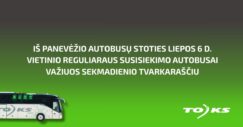 Informacija keliaujantiems Panevėžio miesto autobusais