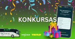 Konkursas: Laimėk kelionę autobusu!